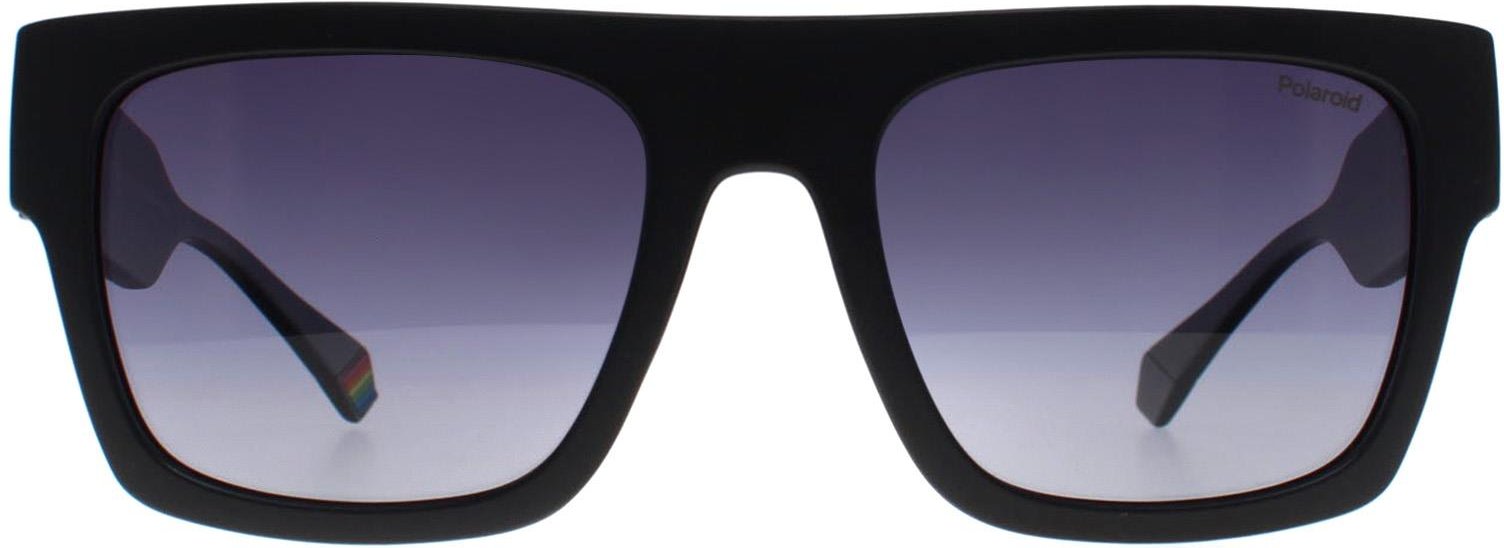 Polaroid Rechteck Unisex Matt Schwarz Grau Verlauf Polaroid PLD 6224/S/X