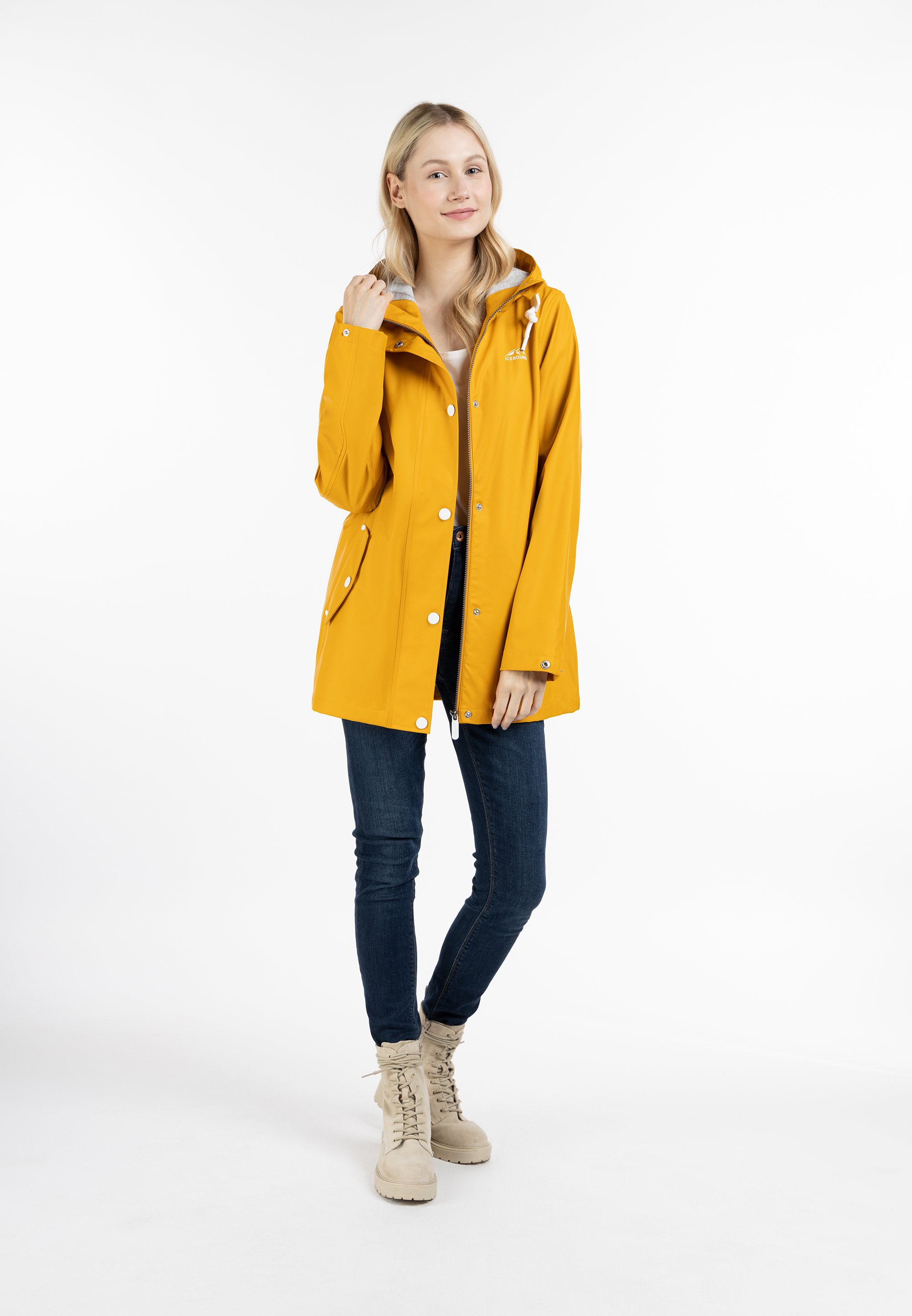 ICEBOUND Regenjacke Damen Senf