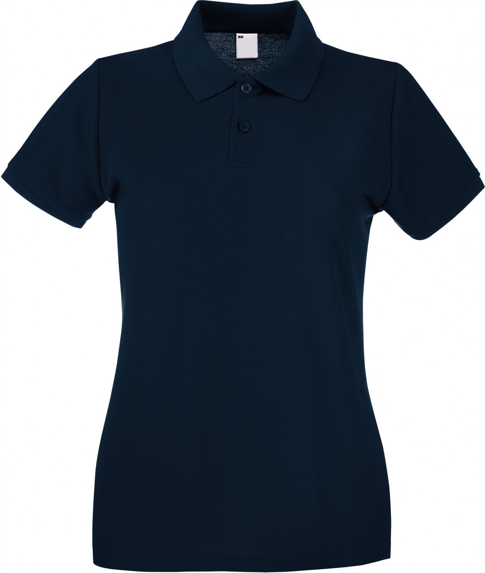 Fruit of the Loom - Poloshirt für Damen kurzärmlig (Mitternachtsblau)