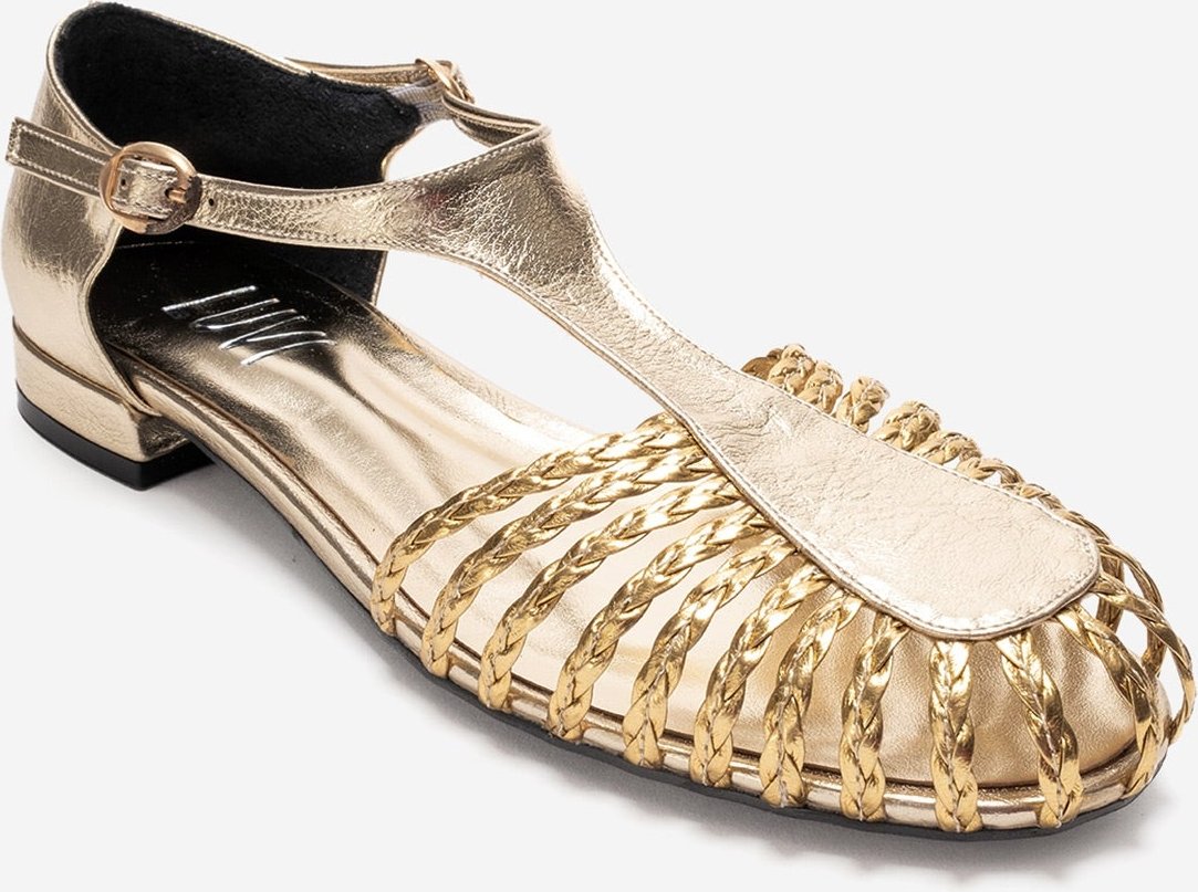 Onos Geflochten T Riemen Sandale