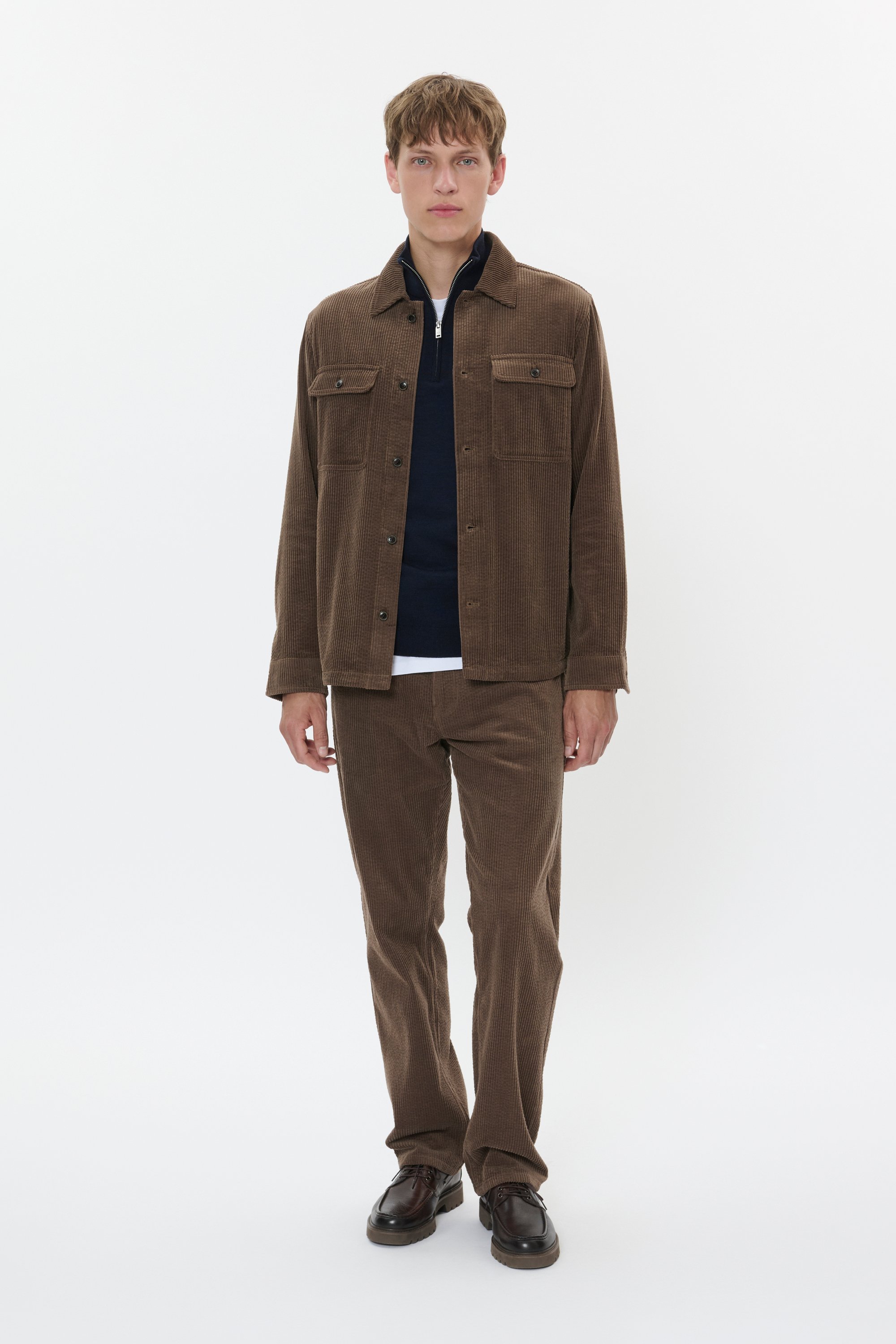 Overshirts MAcookridge Gerade Passform brown