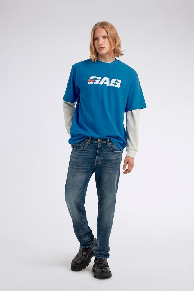 Kurzarm-T-Shirt für Herren mit Sport Heritage-Aufdruck LUC "HERITAGE"