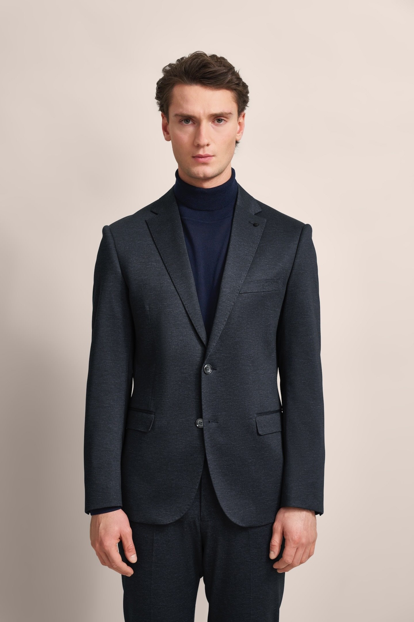 Bugatti Herren Reverskragensakko mit Brusttasche