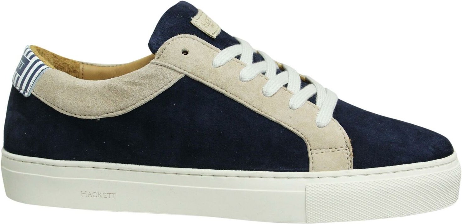 Hackett London Hunt Mens Navy Trainer