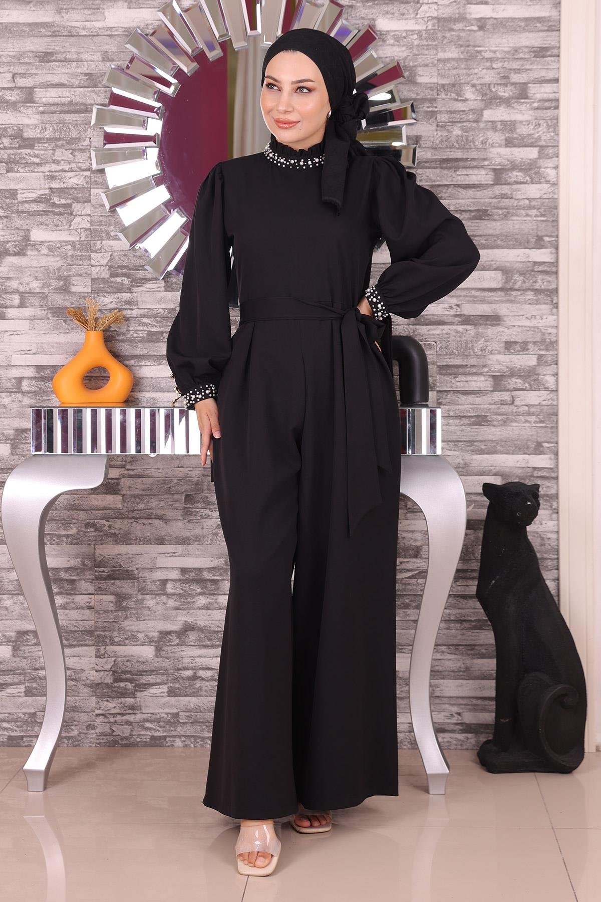 Inci Detailliertes Jumpsuit-Kleid