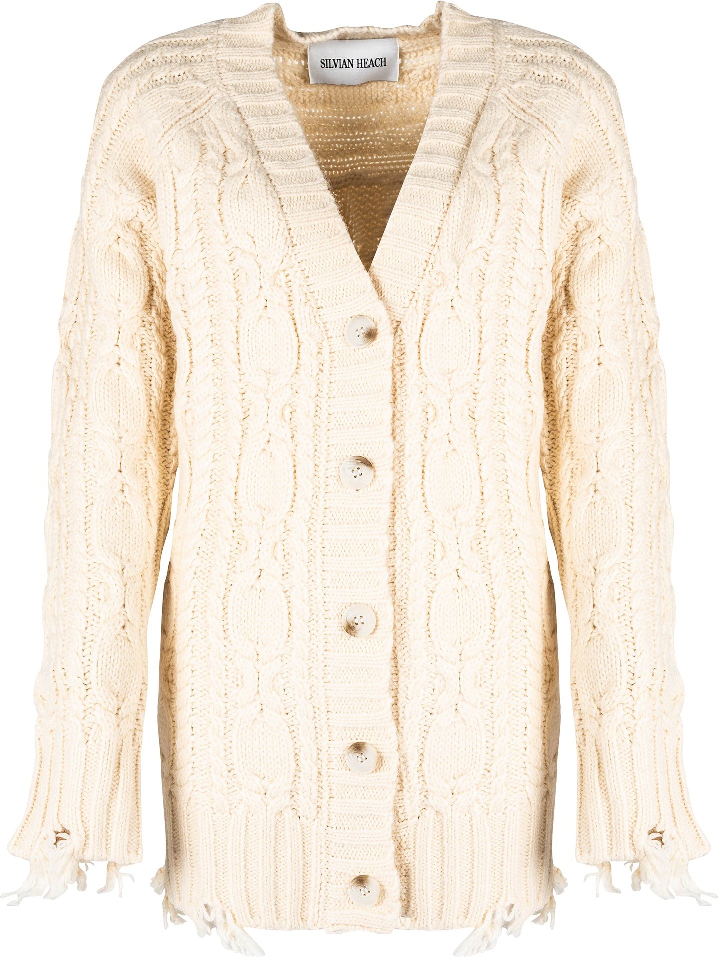 Silvian Heach Strickjacke Damen cremig