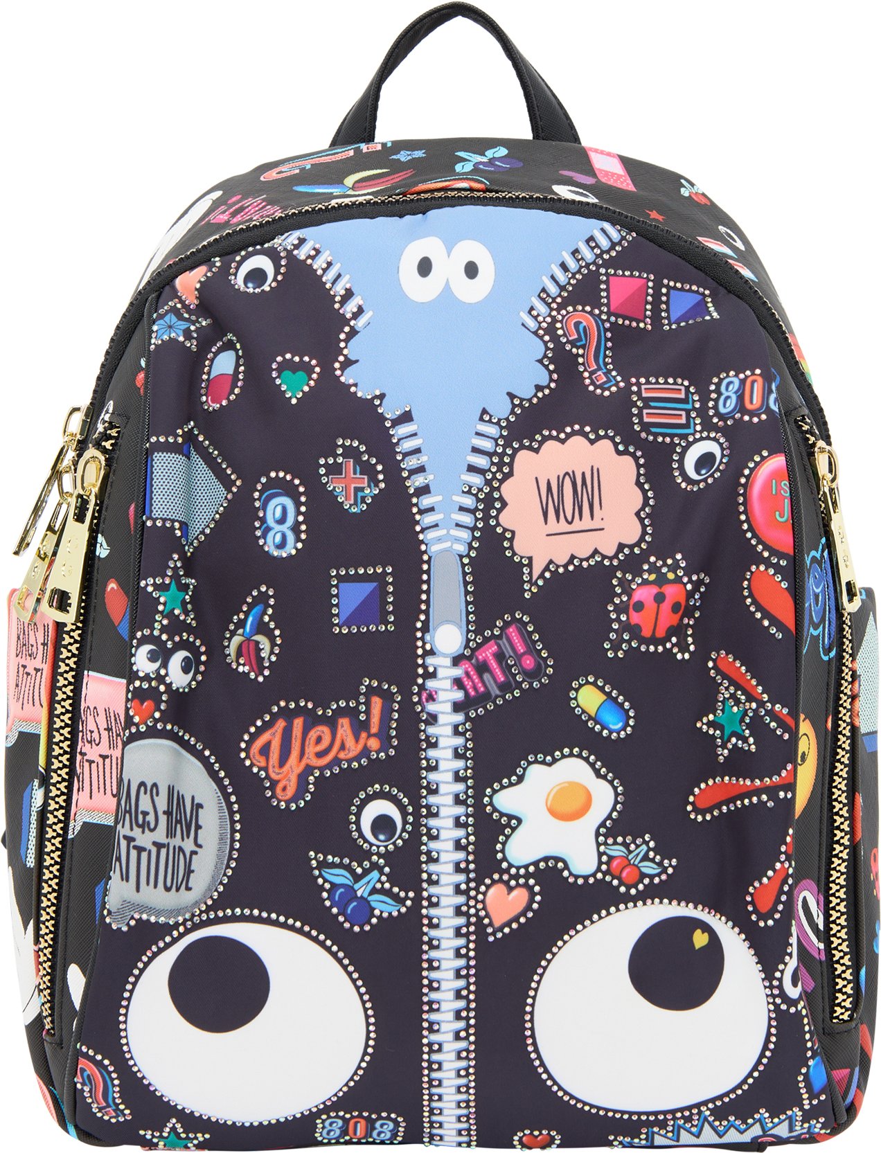 Mymo Rucksack Rucksack Frauen Schwarz