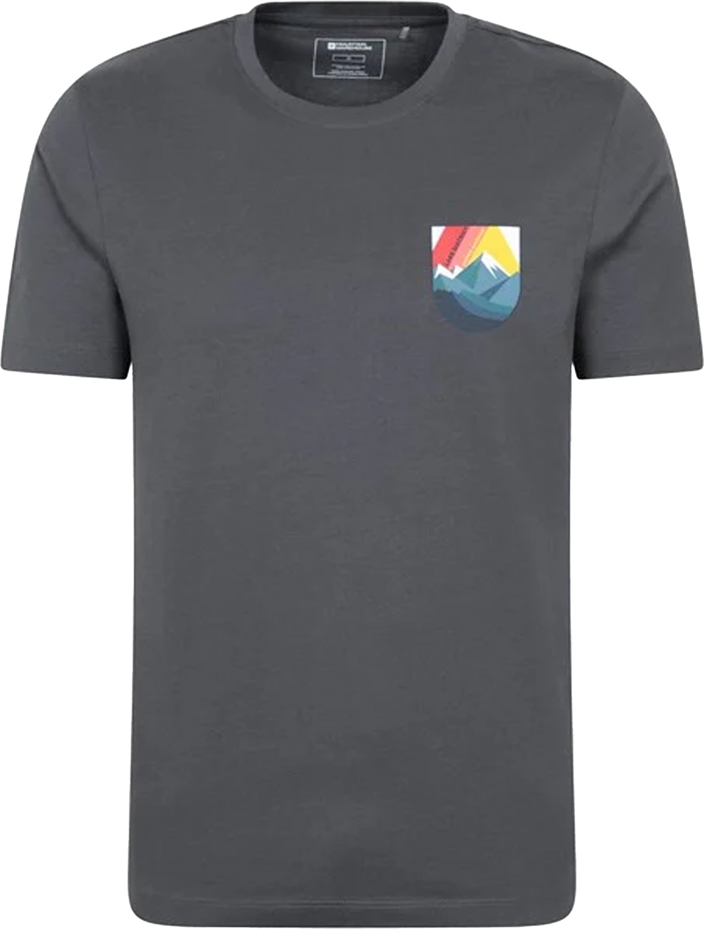 Mountain Warehouse - "Lake District" T-Shirt für Herren kurzärmlig (Holzkohle)