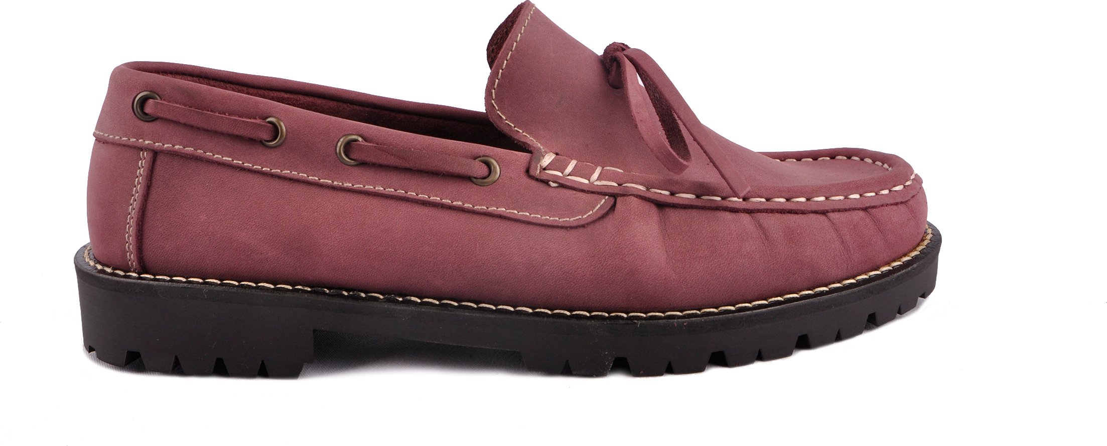 Man's Mokassin Schuh Sotoalto Farbe BURGUNDY
