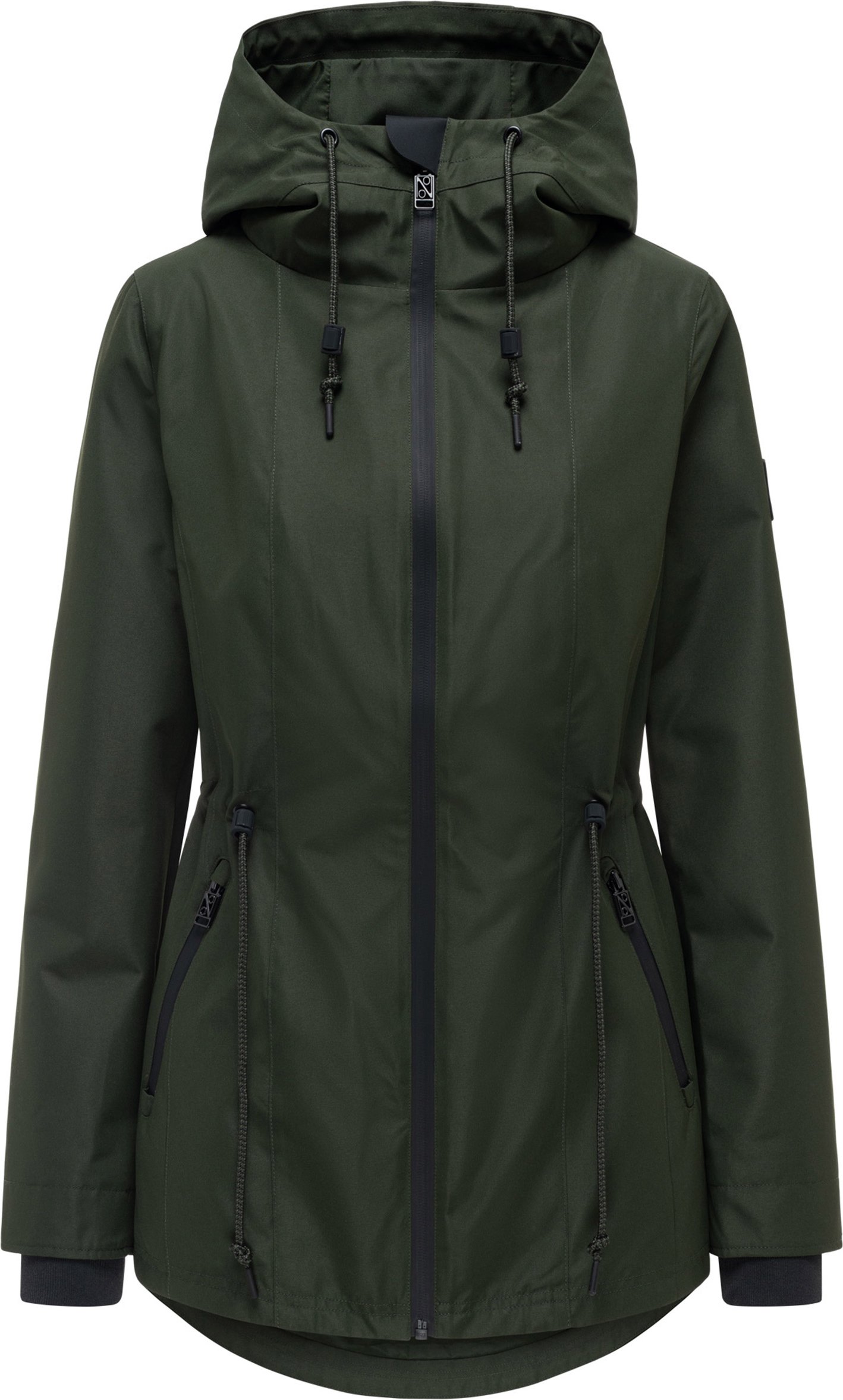 Navahoo Damen Übergangsjacke Blumentanz mit Kapuze