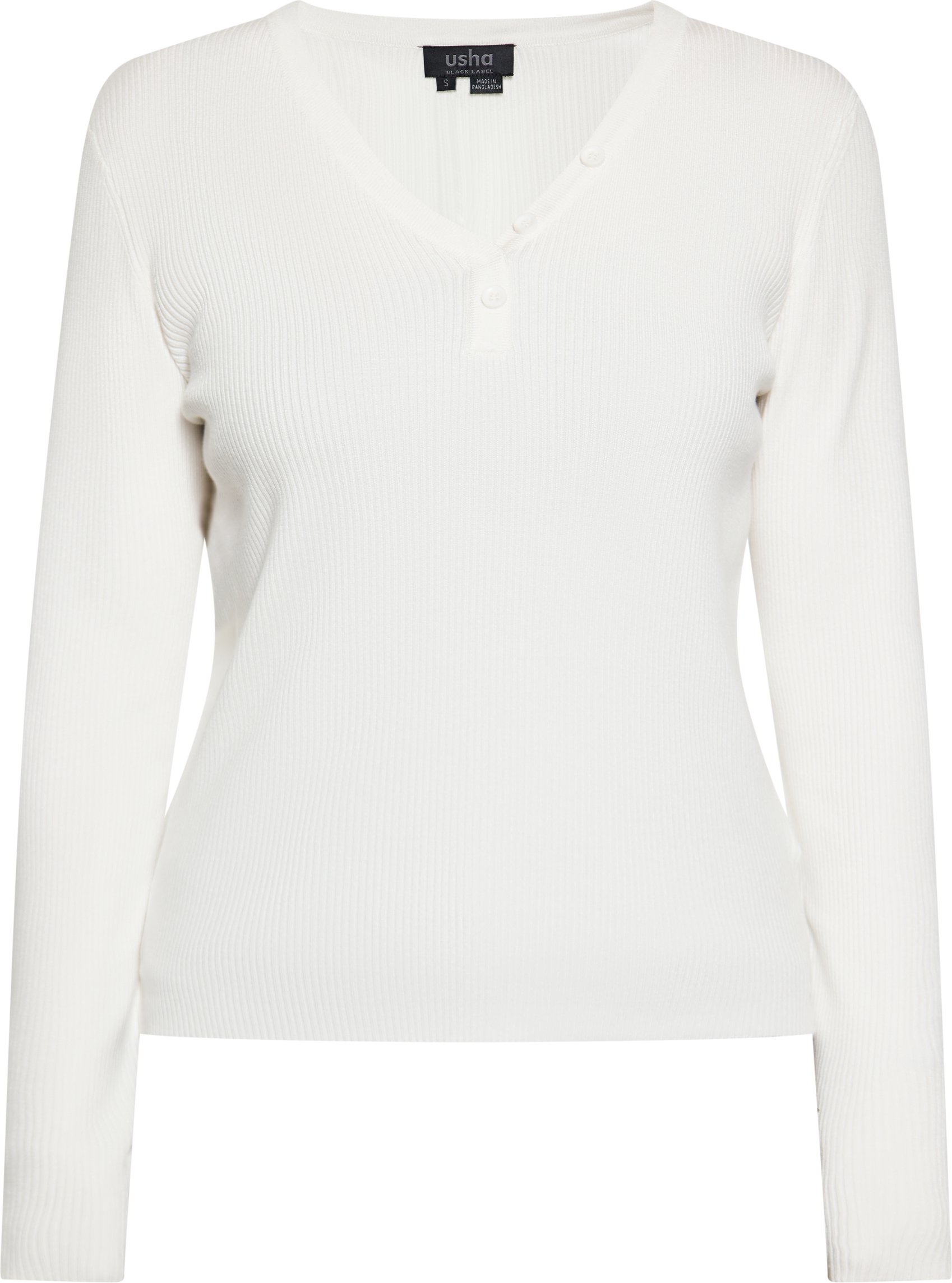 usha Zur Seite fahren Damen Wollweiß