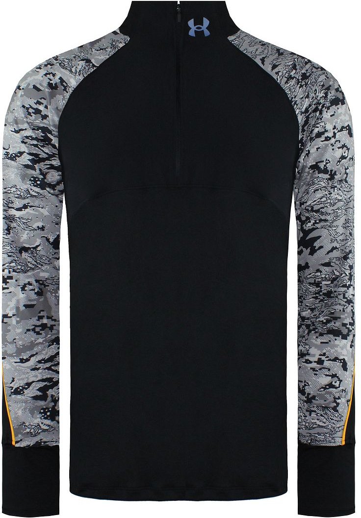 Under Armour Reißverschluss Up Black /Grey Herren Qualifier Lauf 2.0 II -Pullover 1365664 002