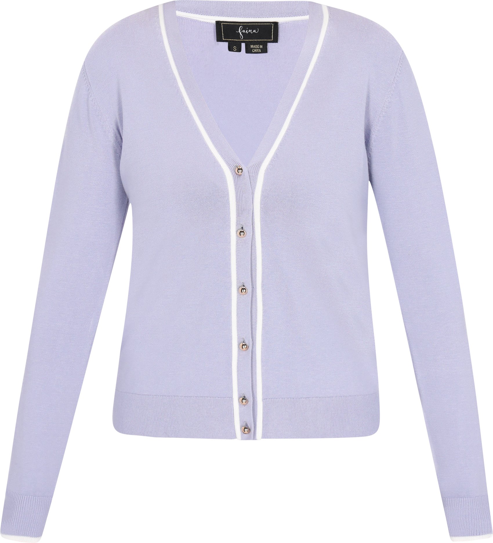 Thumbnail - Faina Strickjacke Frauen hellblau