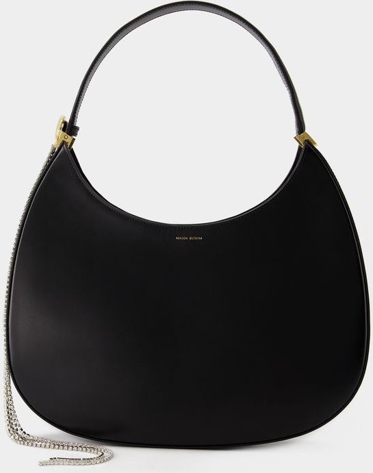 Hobo-Bag Large Vesna - Magda Butrym - Leder - Schwarz