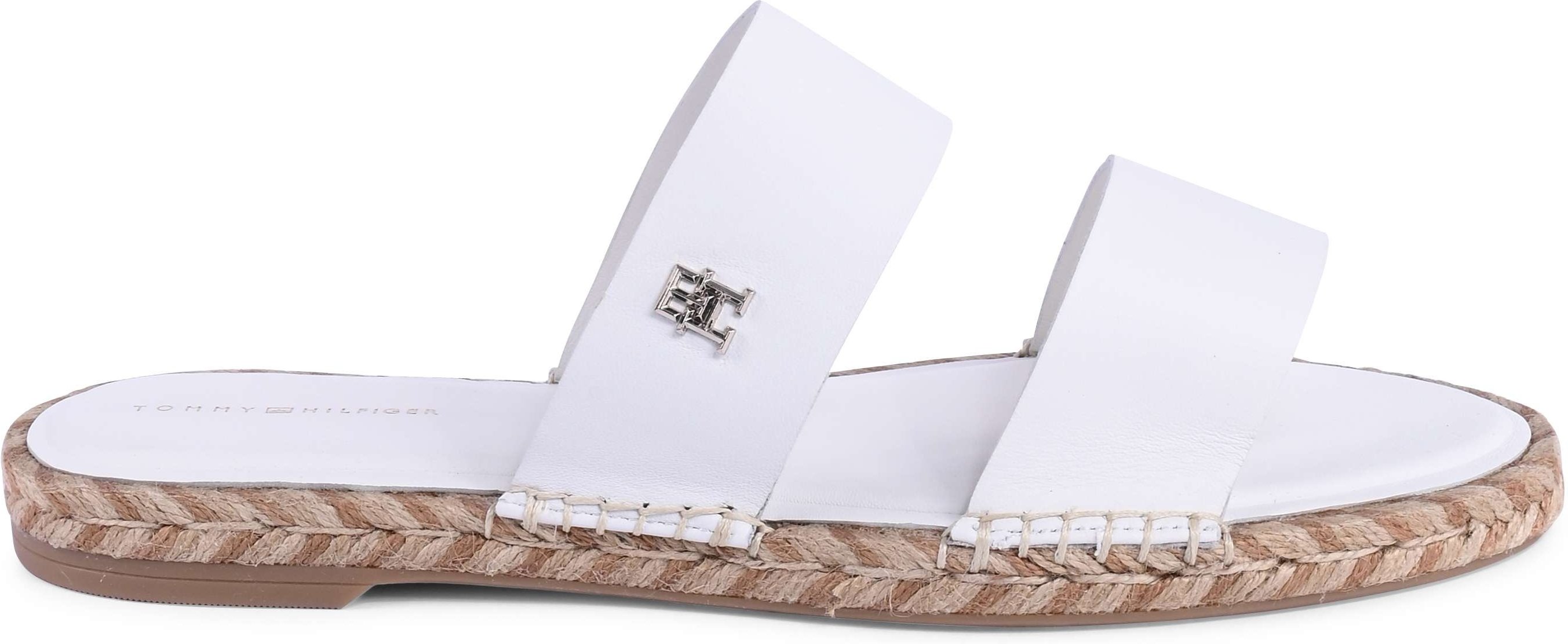 Doppelte Riemen Espadrille Sandalen