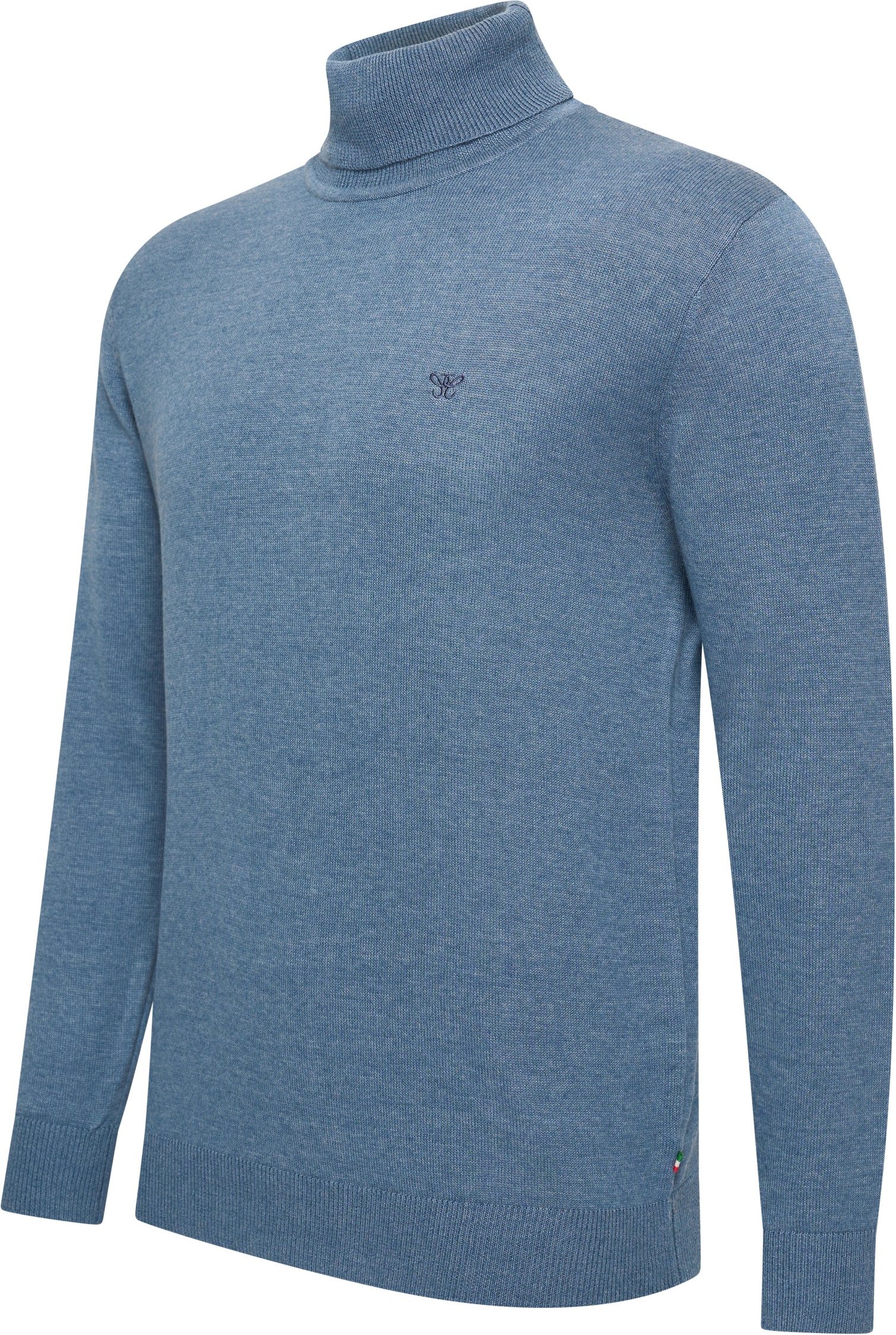 Cappuccino Italia Pullover Trento Coltrui Blau