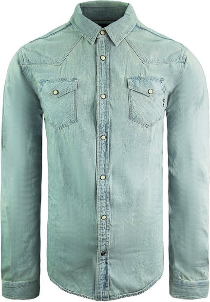 Scotch & Soda regulärer Fit Herren -Jeanshemd
