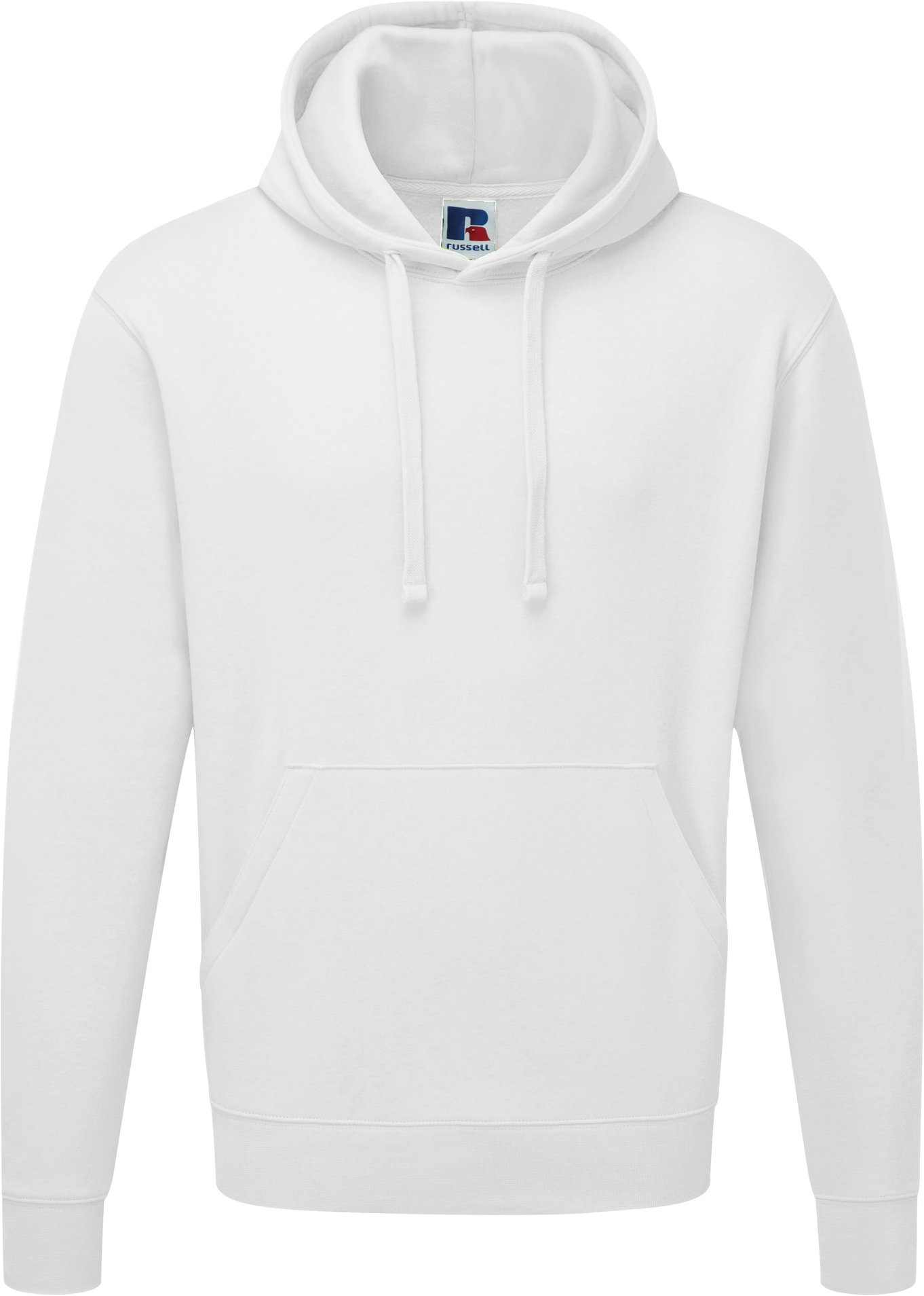 Thumbnail - Russell Herren Authentic Kapuzen-Sweatshirt / Hoodie (Weiß)