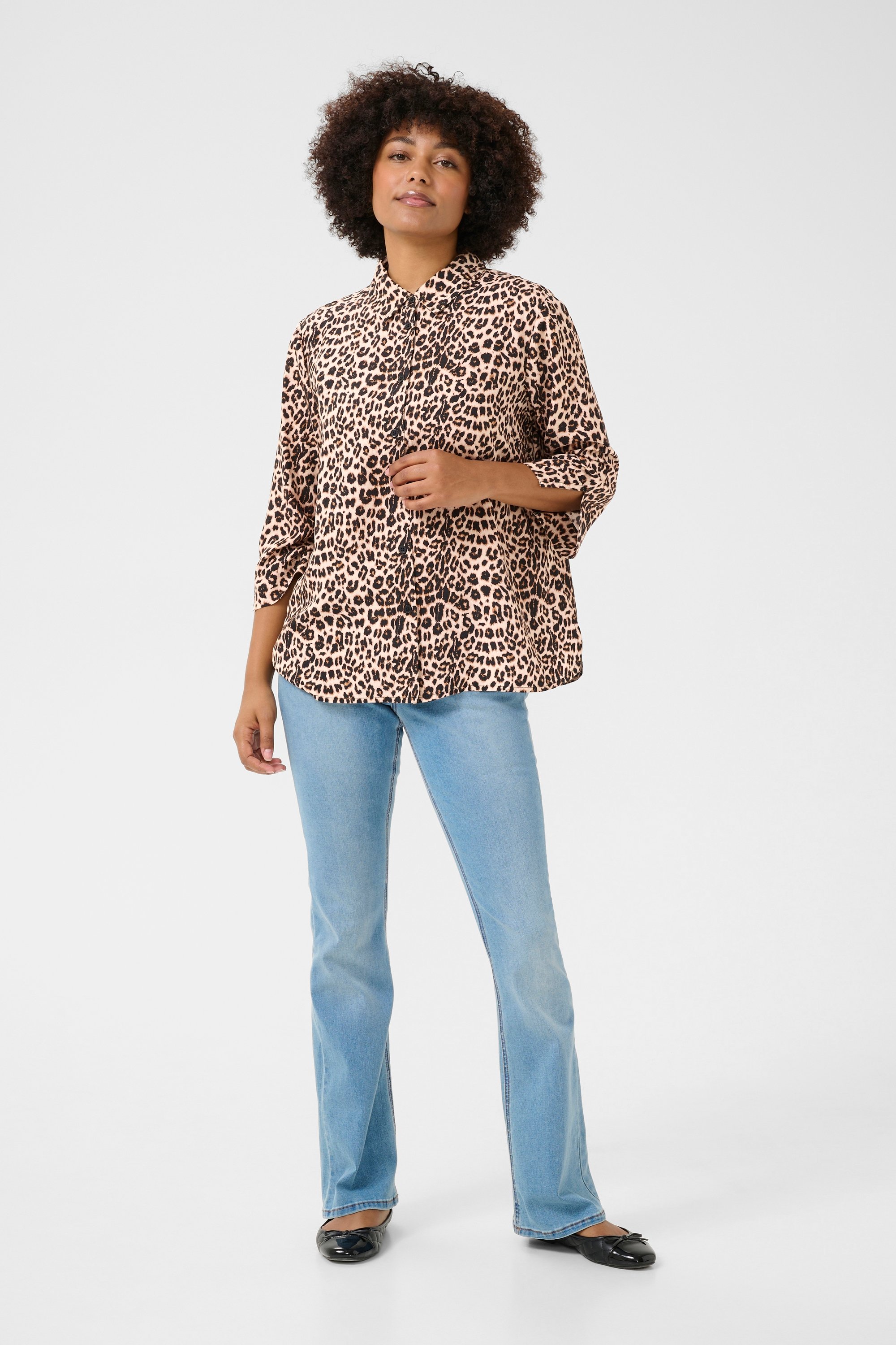 Langarm - Hemd Regular fit Animal Neutral animal