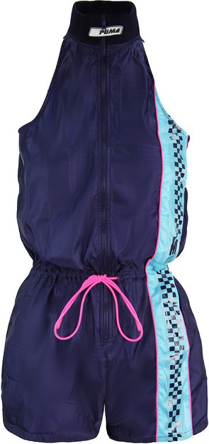 Puma x Rihanna Fenty Racing Strampler Anzug Zip up Navy Damen Jumpsuit 577303 01