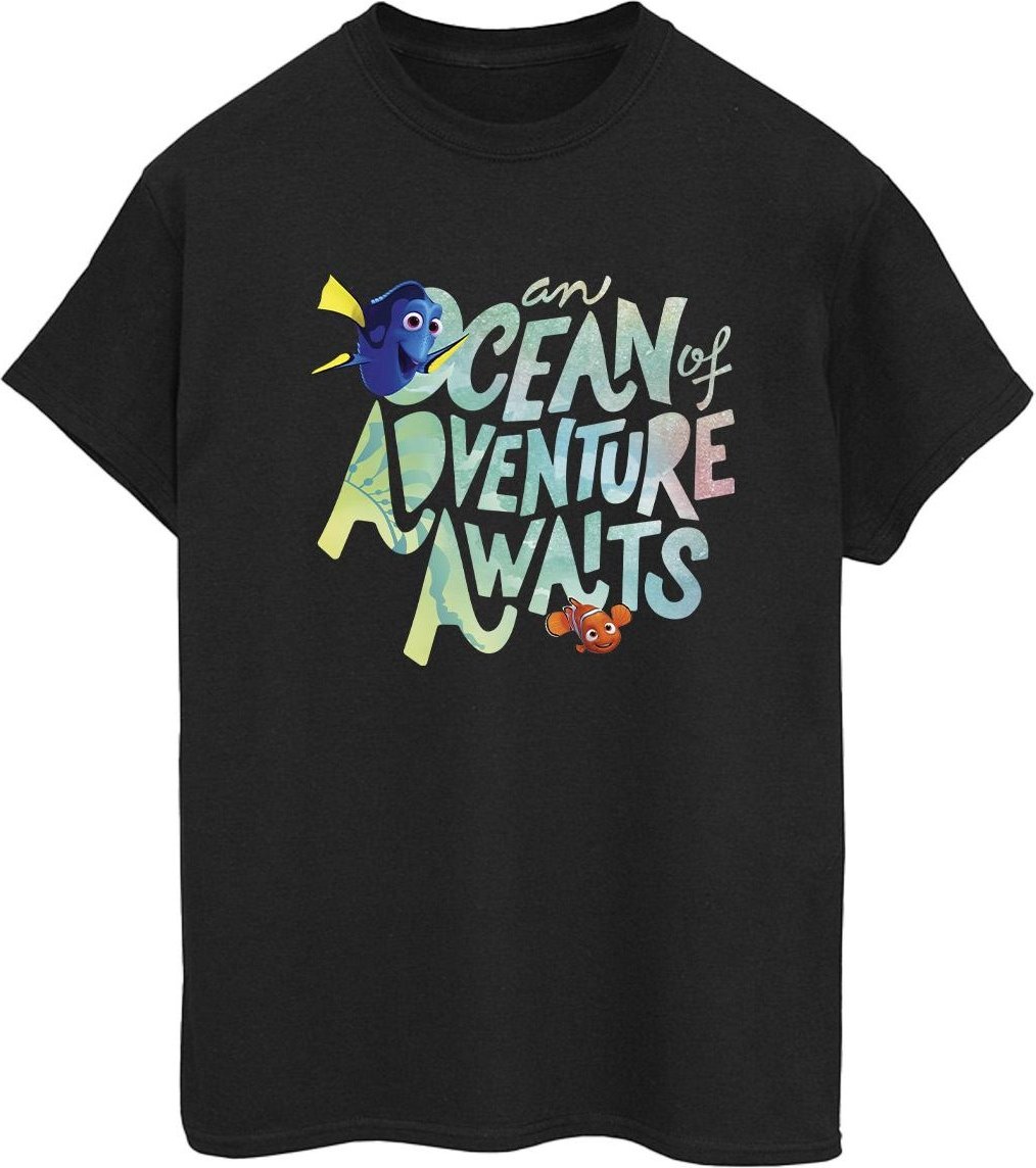 Disney - "Finding Dory Ocean Of Adventure" T-Shirt für Damen (Schwarz)
