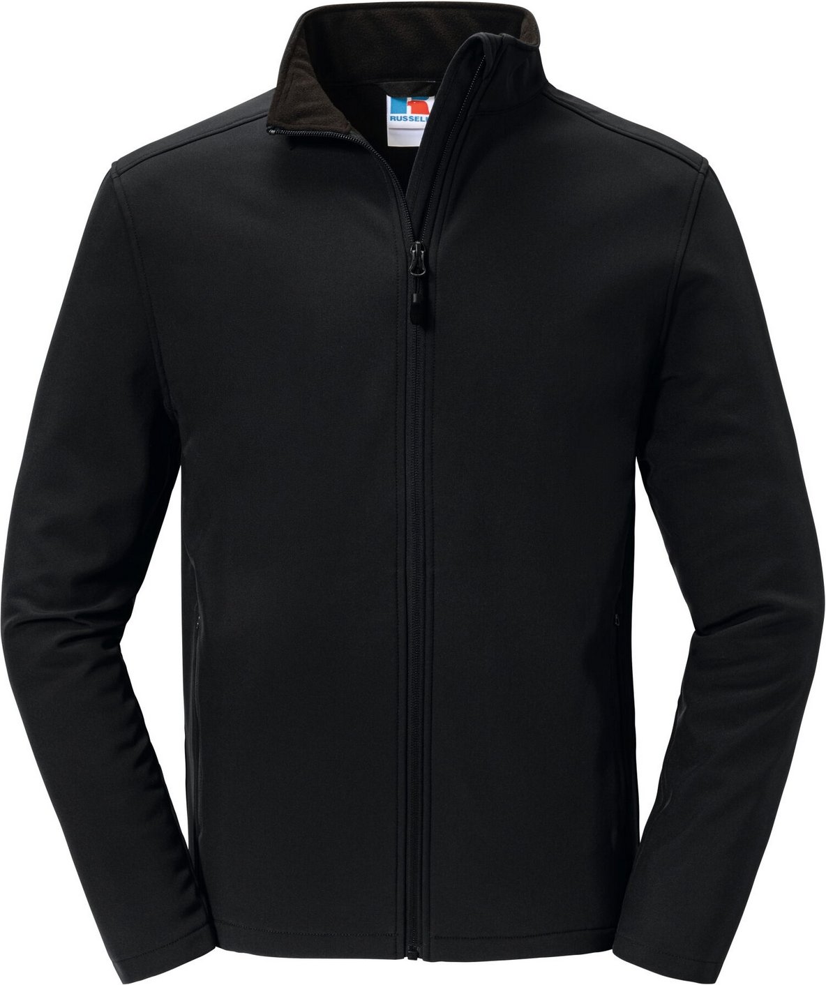 Russell - "Essential" Softshelljacke recyceltes Material für Herren (Schwarz)