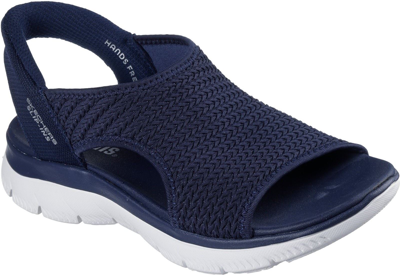 Skechers Summits Sweetly Evolved Textil Damen Sandalen Navy