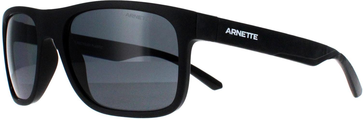 Thumbnail - Arnette Square Herren Recycelt Schwarz Grau Polarisiert AN4341 Khim