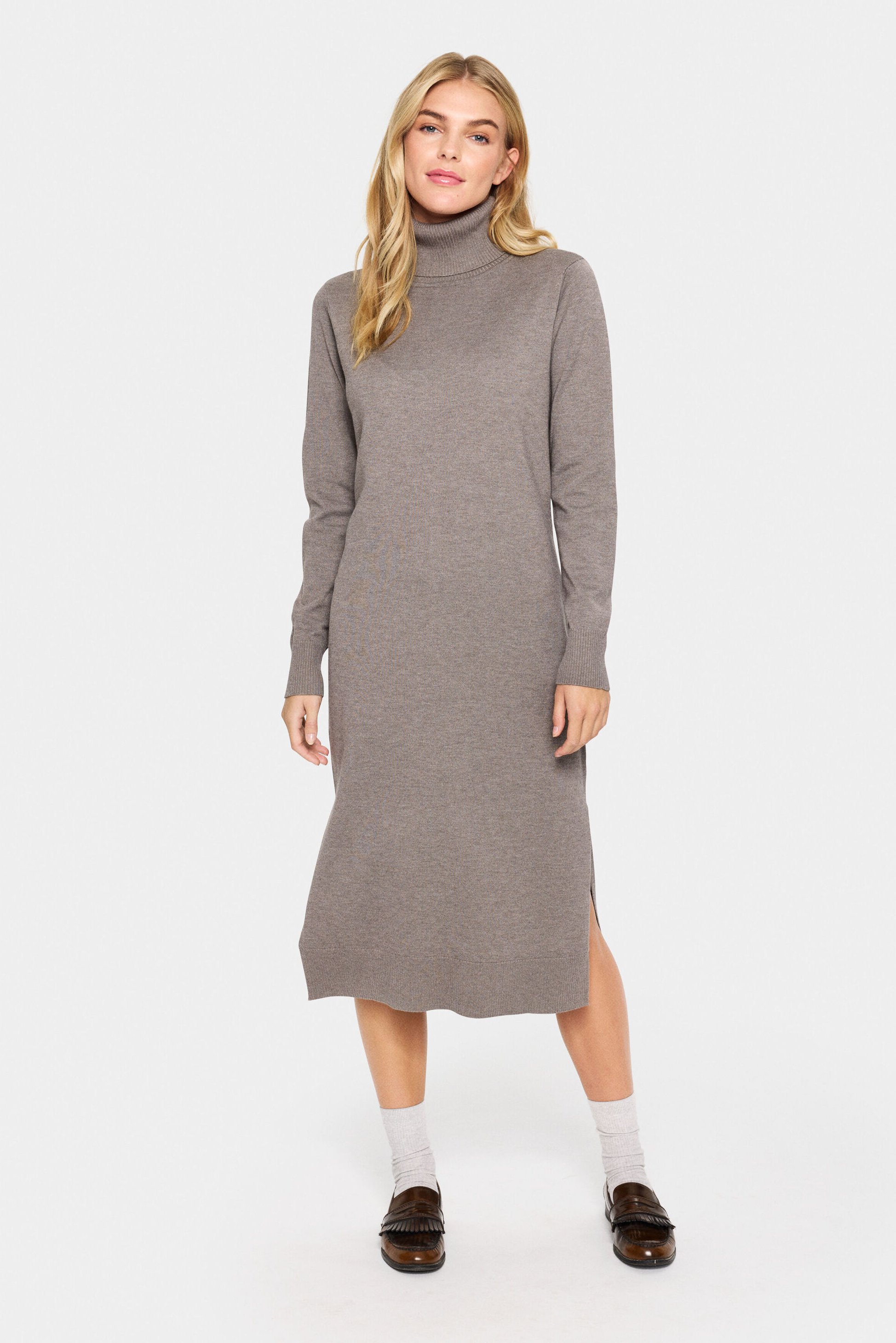 Kleid Casual fit Iron Melange dark grey