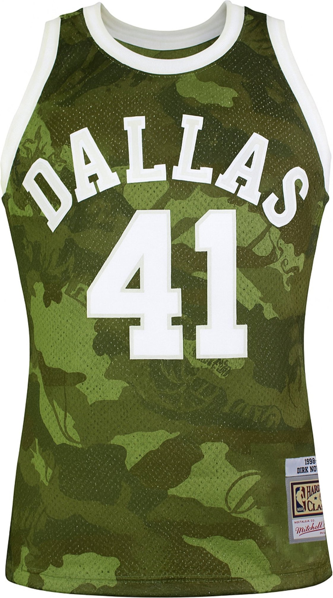 Mitchell & Ness NBA Dallas Mavericks 41 Nowitzki Swingman Trikot