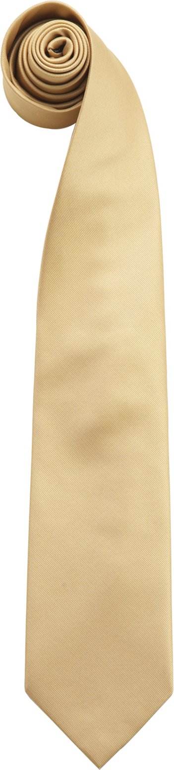 Premier Mens Fashion "Colours" Arbeit Clip auf Krawatte (Packung mit 2) (Gold)