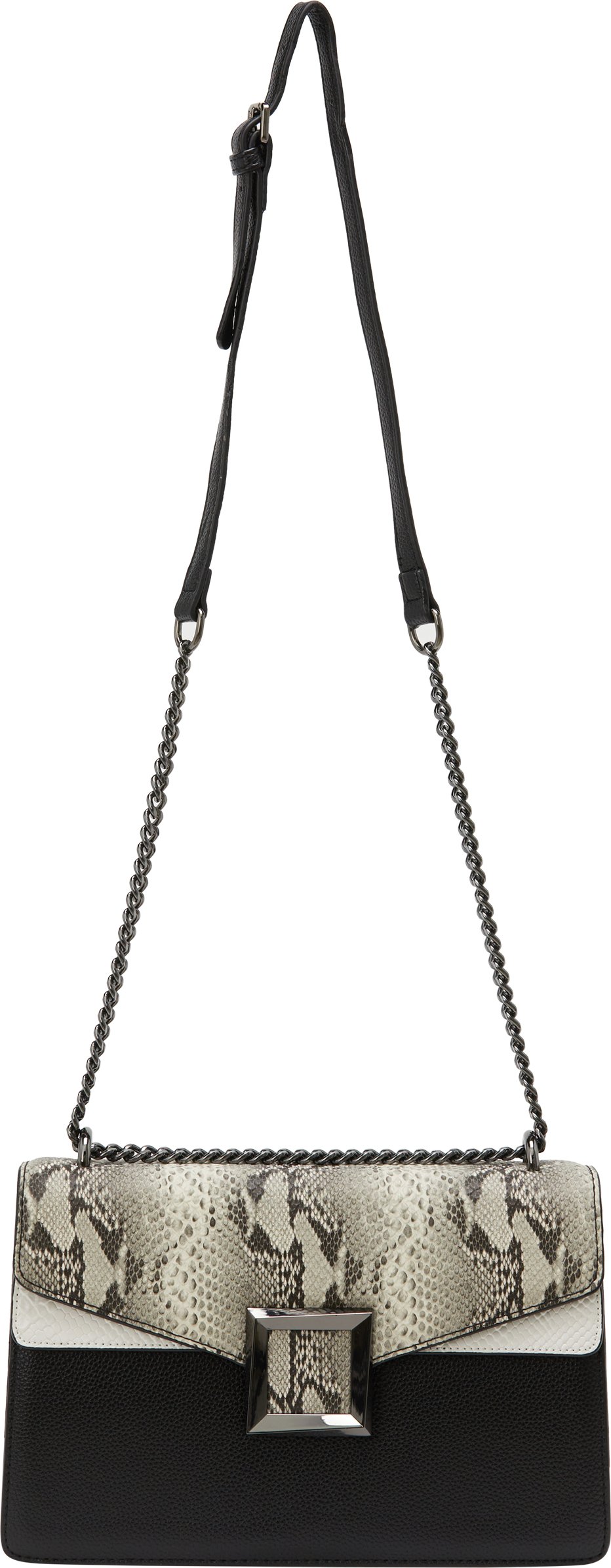 Faina Klappentasche Klappentasche Frauen weiß-schwarz