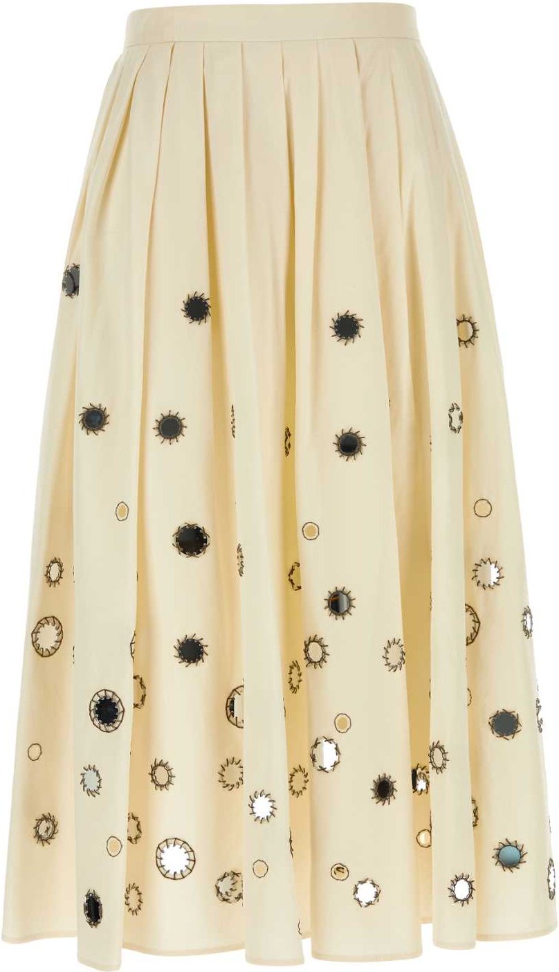 Cremefarbene Baumwollröhre