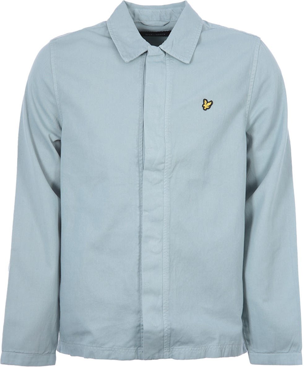 Surchemise Lyle & Scott Washed Drill - Away Blue