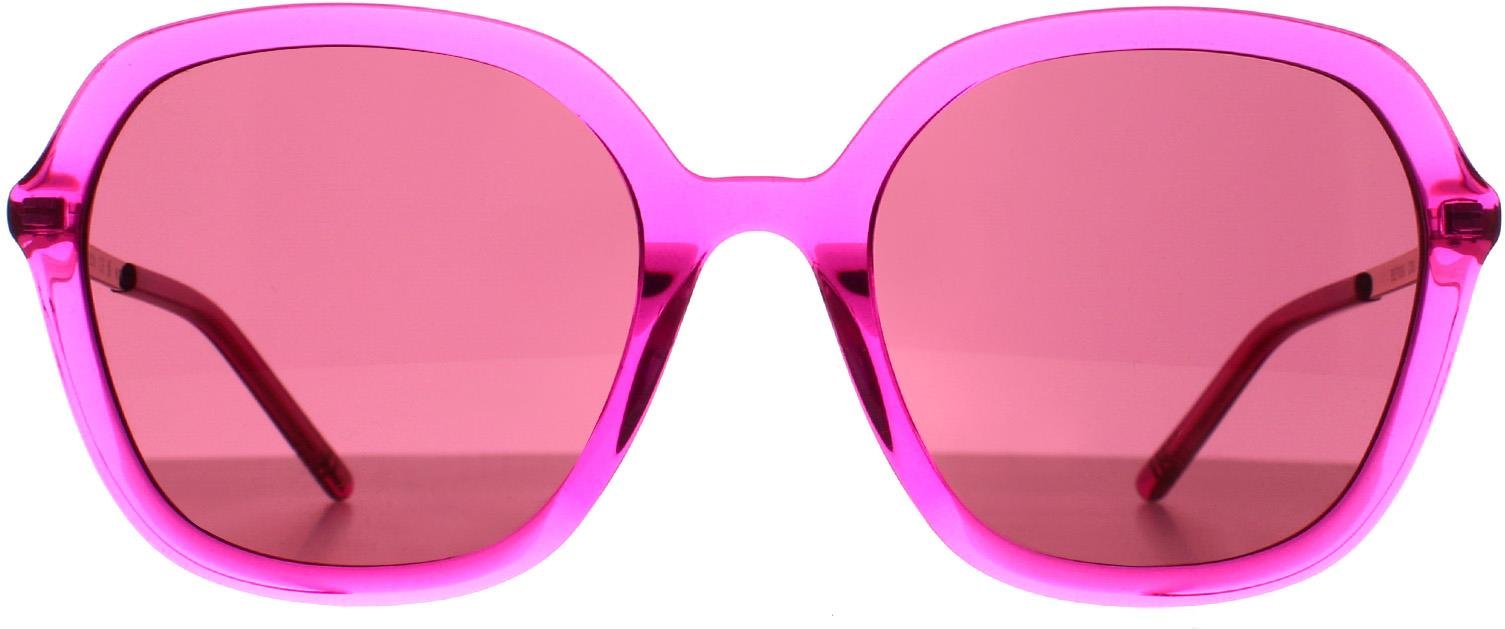 Benetton Rund Damen Milchig Lila Rot BE7039