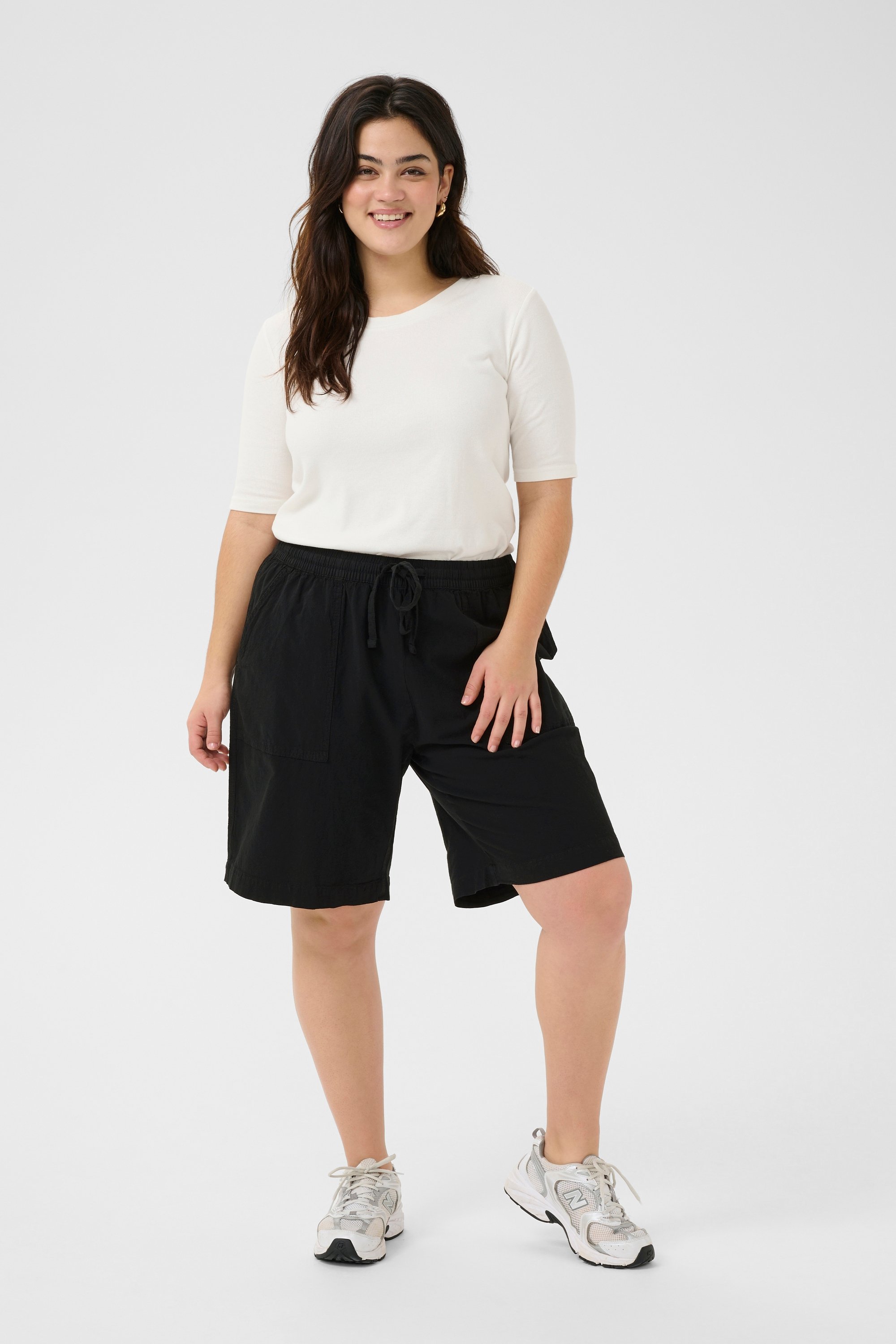 Shorts Loose fit Black