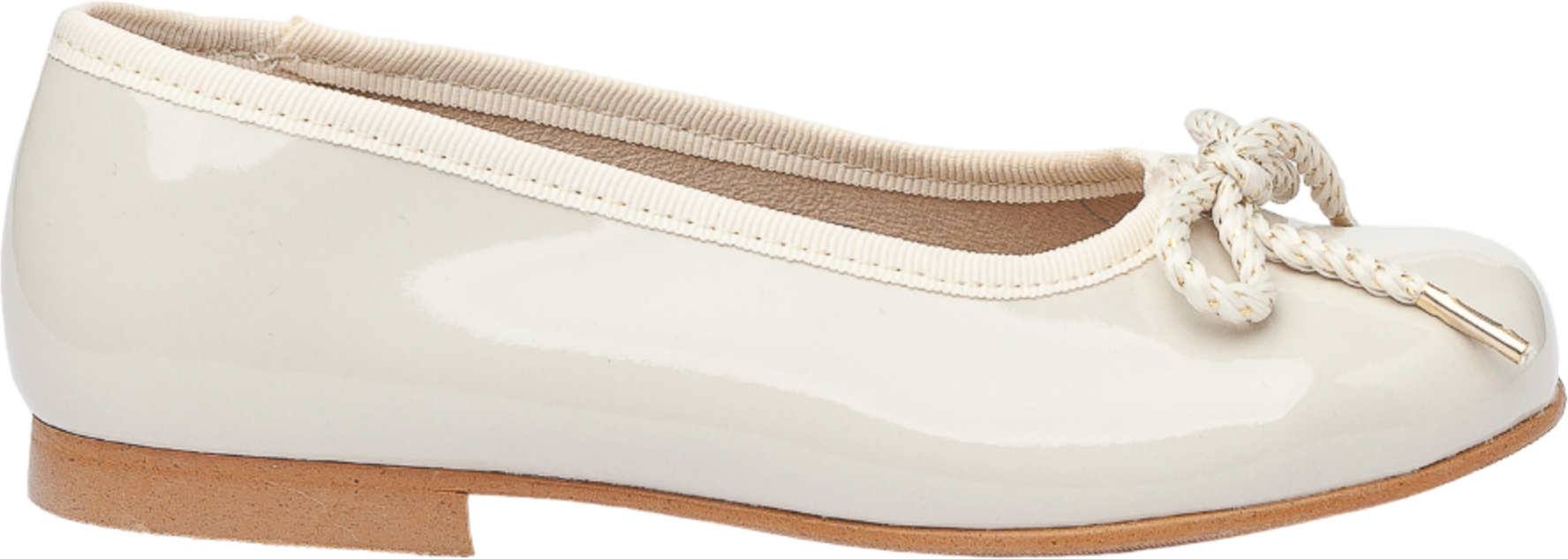 Thumbnail - Ballerines de cérémonie en cuir verni