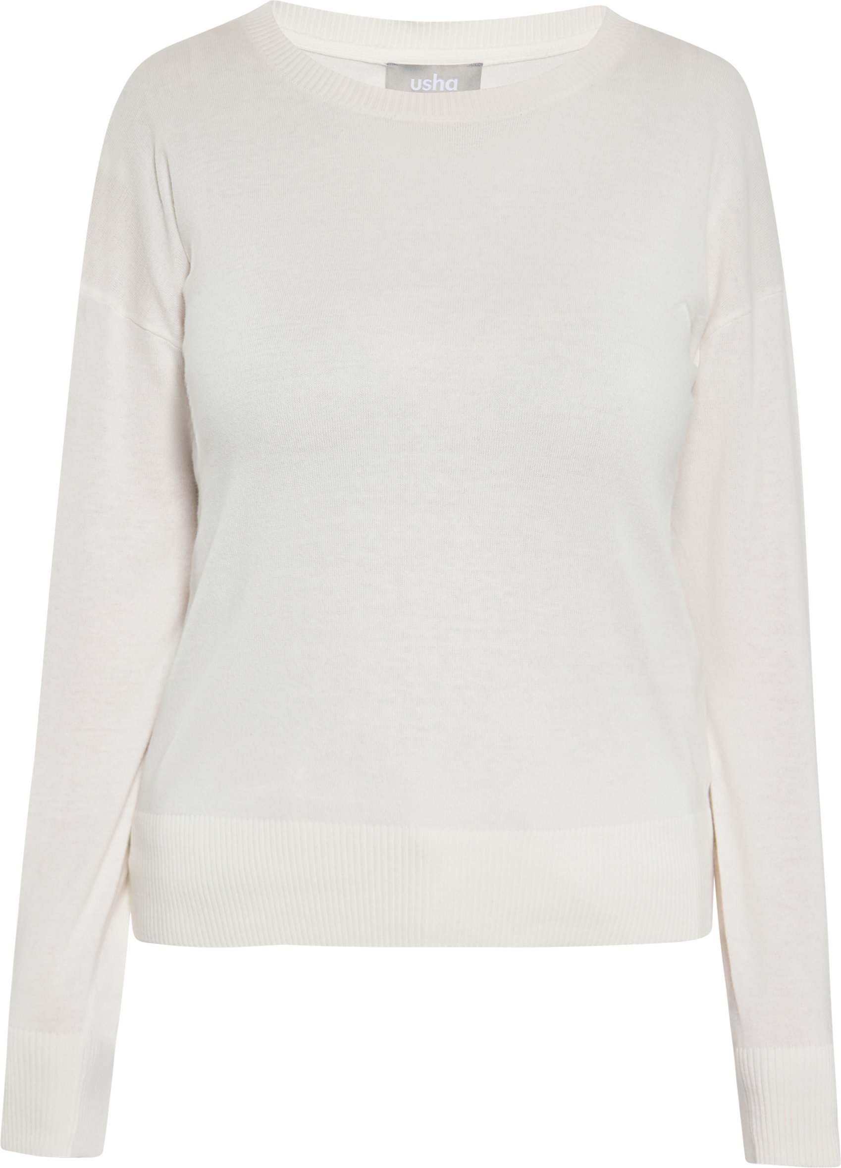 usha Zur Seite fahren Damen Wollweiß