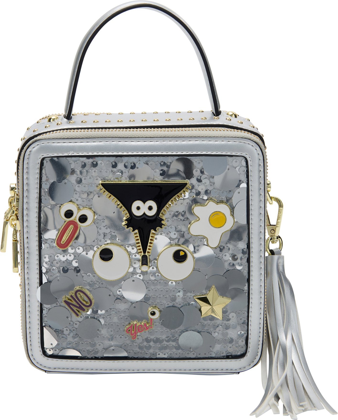 Mymo Handtasche Handtasche Frauen Silber