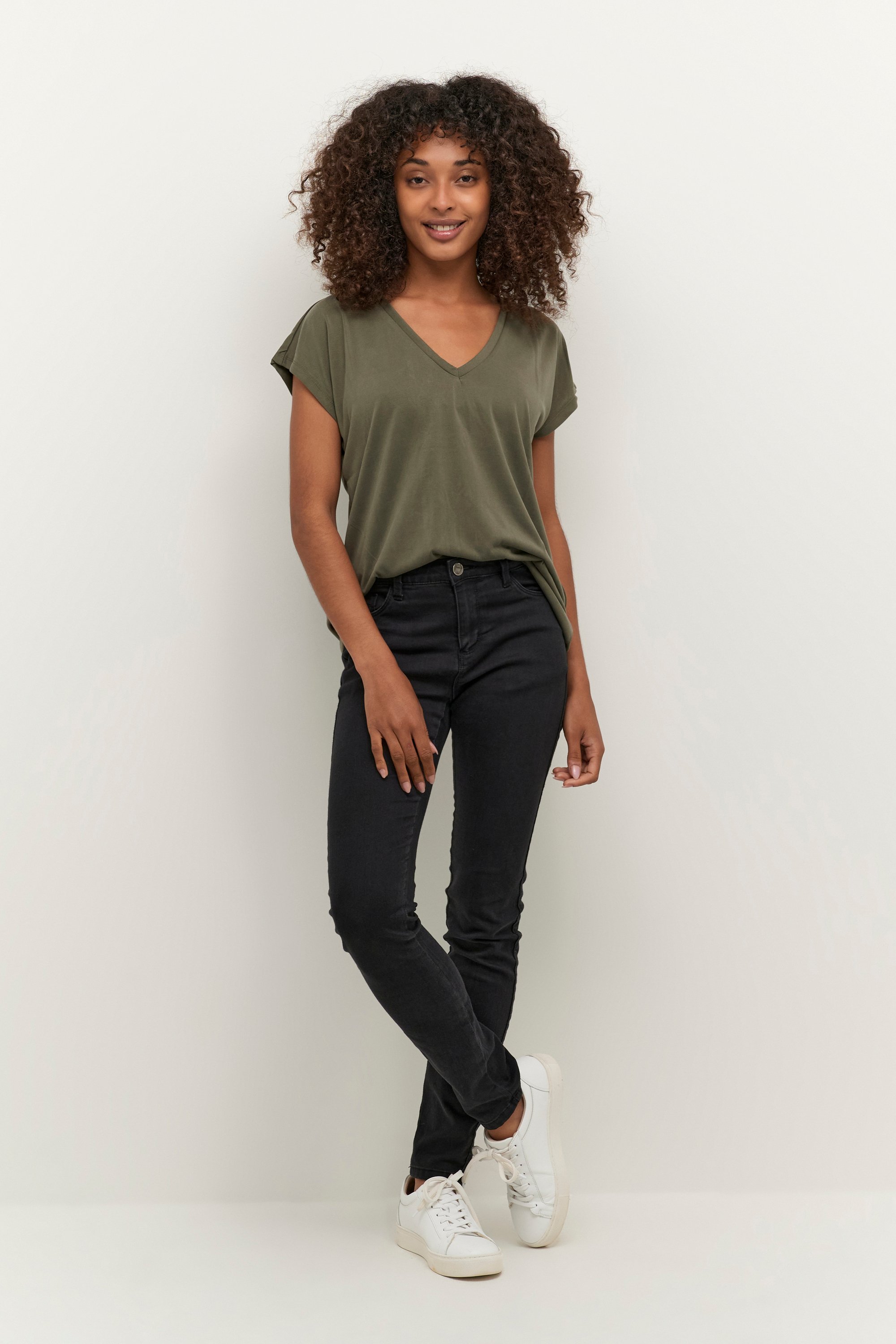 T-shirt Relaxed fit green