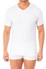 Kurzärmeliges T-Shirt mit V-Ausschnitt für Herren A0DGO. Komfort und lässiger Stil.