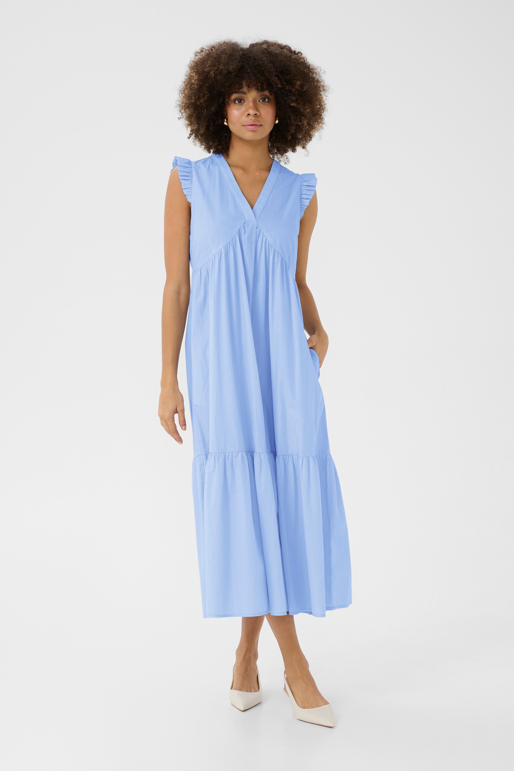Kleid Relaxed fit Serenity light blue