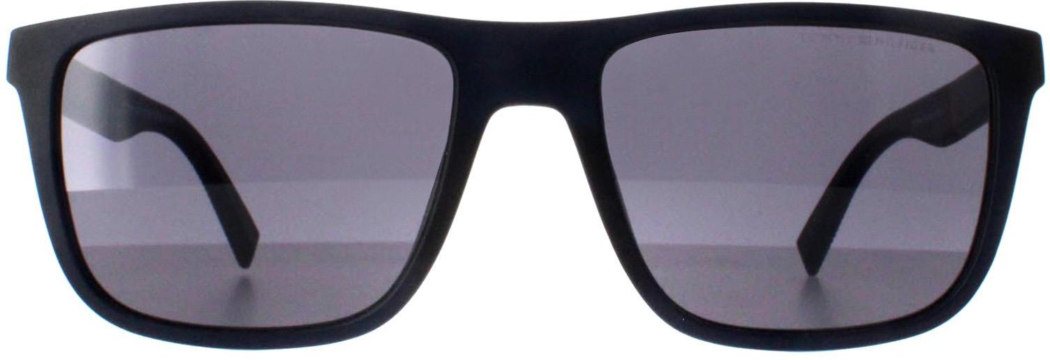 Thumbnail - Tommy Hilfiger TH 2043 FLL IR matte blaue graue Sonnenbrille