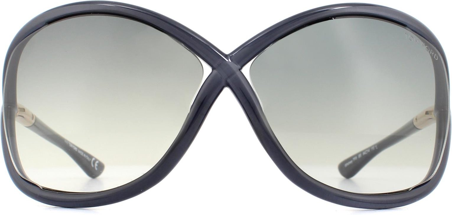Tom Ford Sonnenbrille 0009 Whitney 0B5 Kristallgrau Grau Gradient