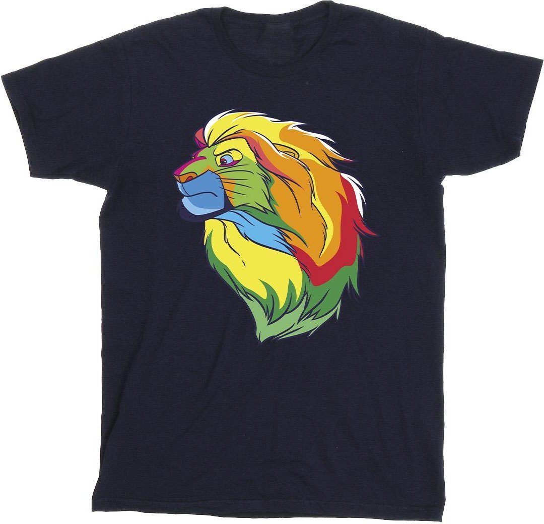 Disney - "The Lion King Colours" T-Shirt für Herren (Marineblau)