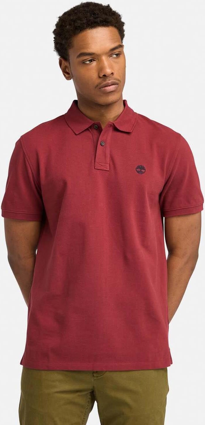 Timberland - "Millers River" Poloshirt für Herren/Damen Unisex (Braun)
