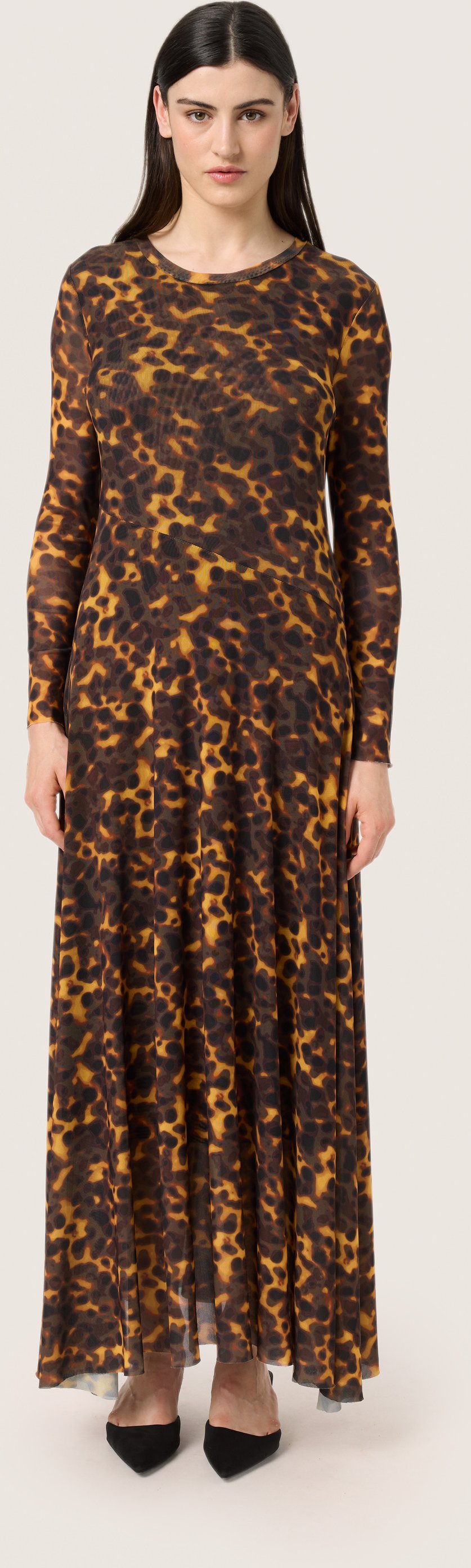 Jerseykleid Gerade Passform multicolour