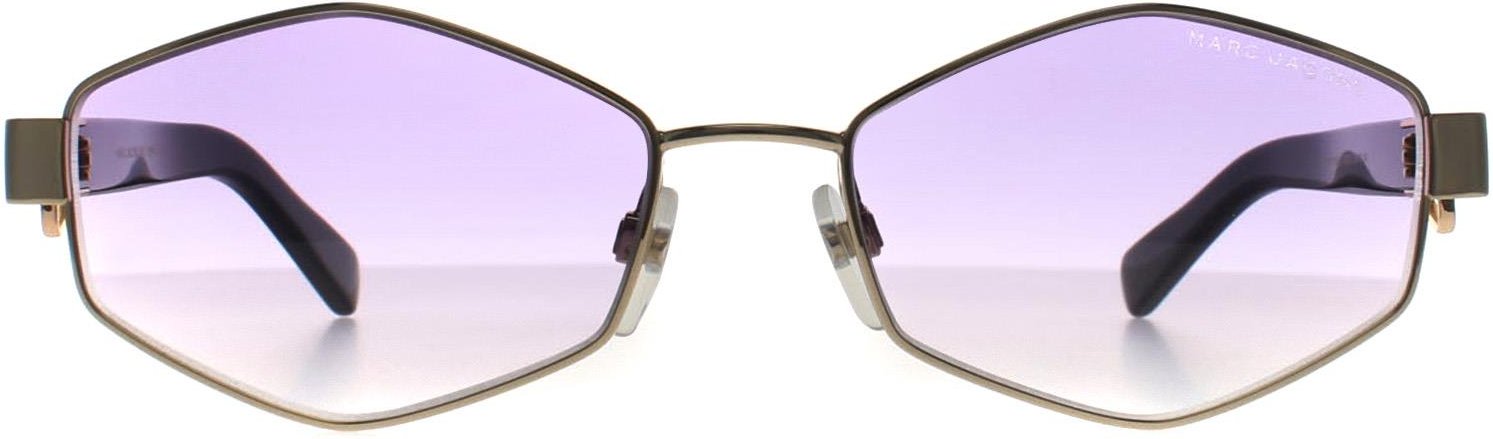 Marc Jacobs Oval Damen Gold Violett Gradient MARC 496/S