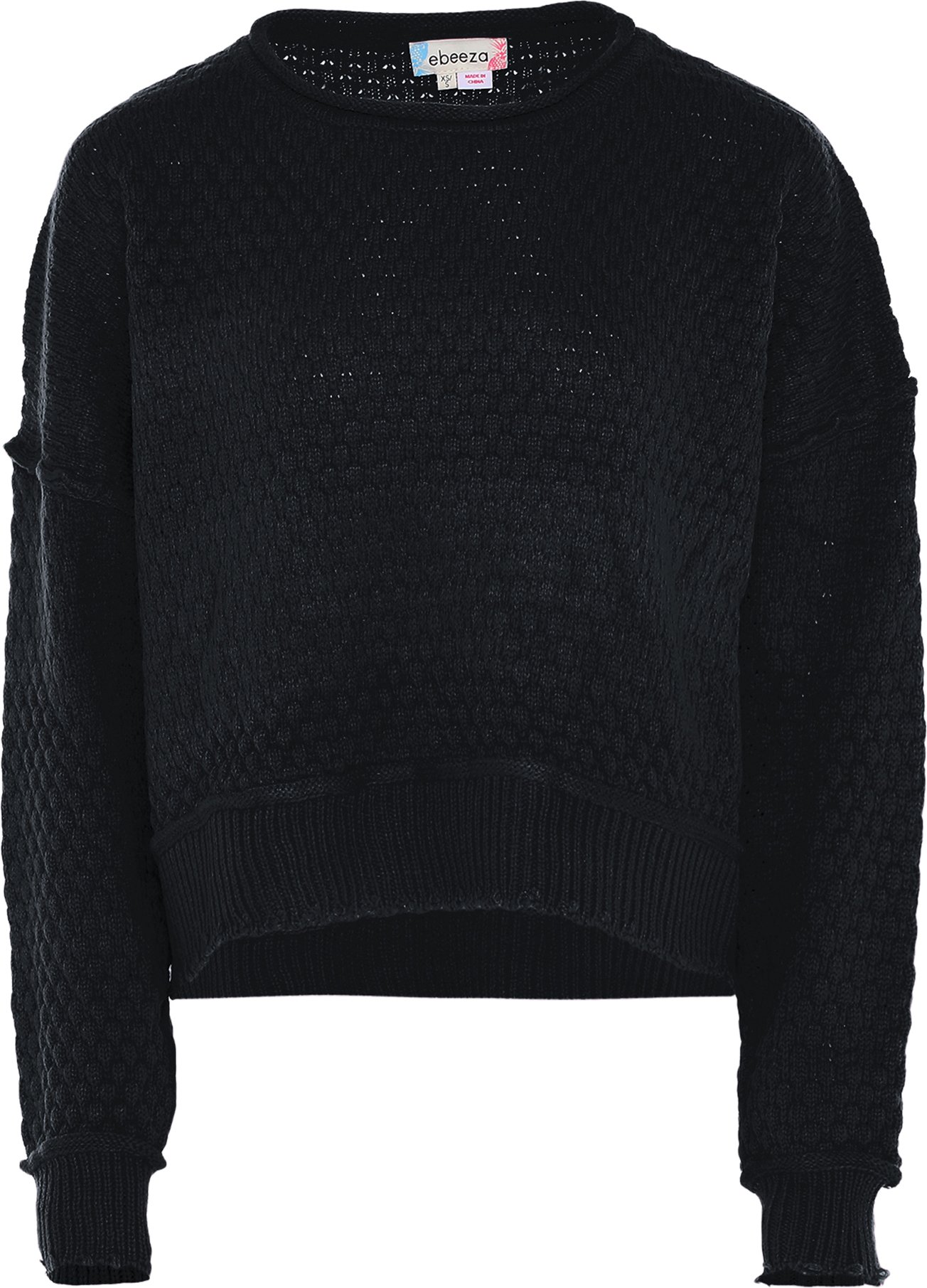 Mymo Pullover Frauen schwarz