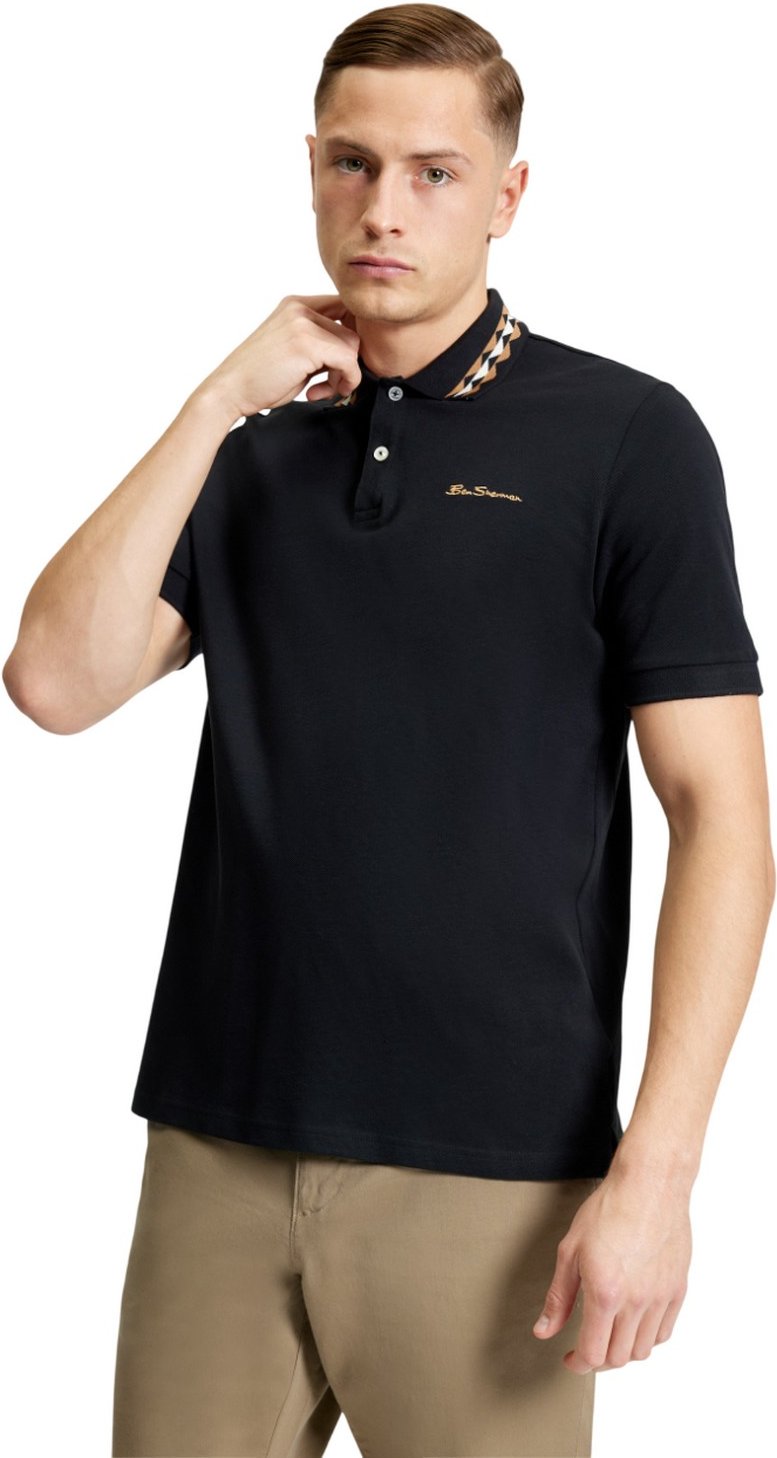 Ben Sherman - "Interest" Poloshirt für Herren (Schwarz)